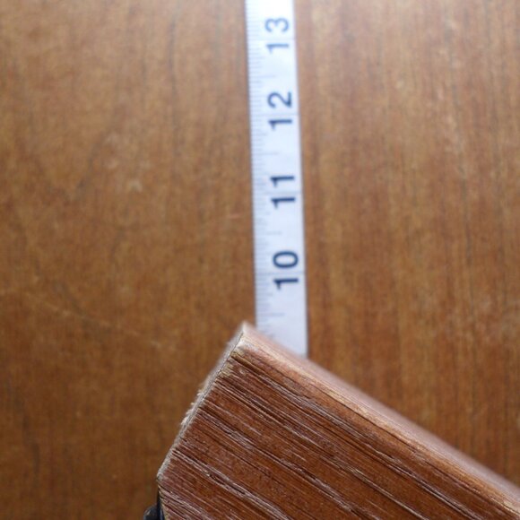 Used CUTCO Knife Block USA Solid Honey Oak 5 Slot Wooden Knife Holder - Picture 9 of 10